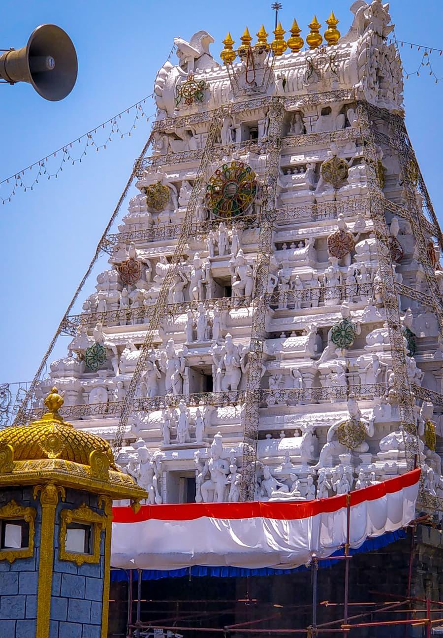 Maha Dwaram entrance near Tirumala temple